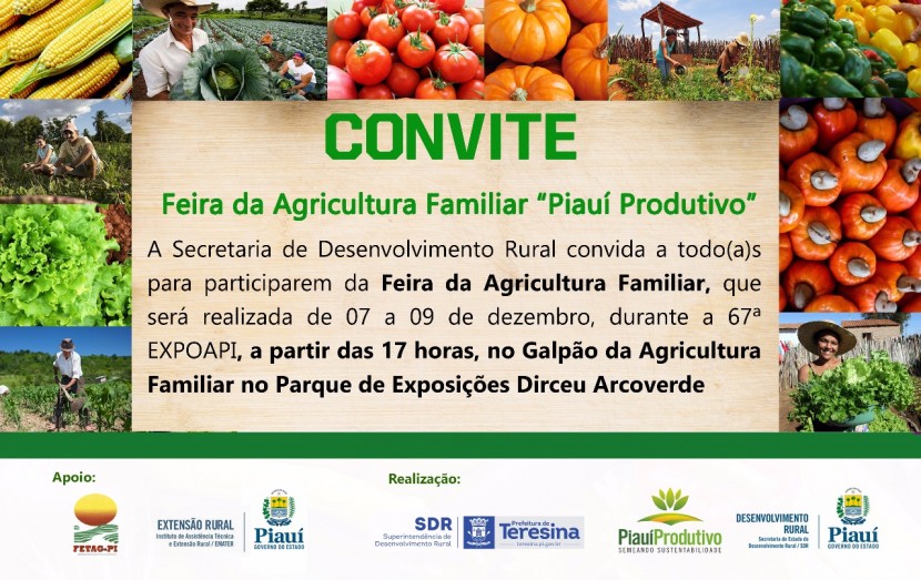 2º Feira da Agricultura Piauí Produtivo