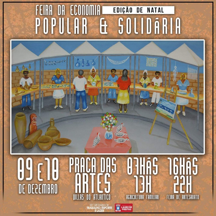 Feira de Economia Popular e Solidária de Lauro de Freitas BA