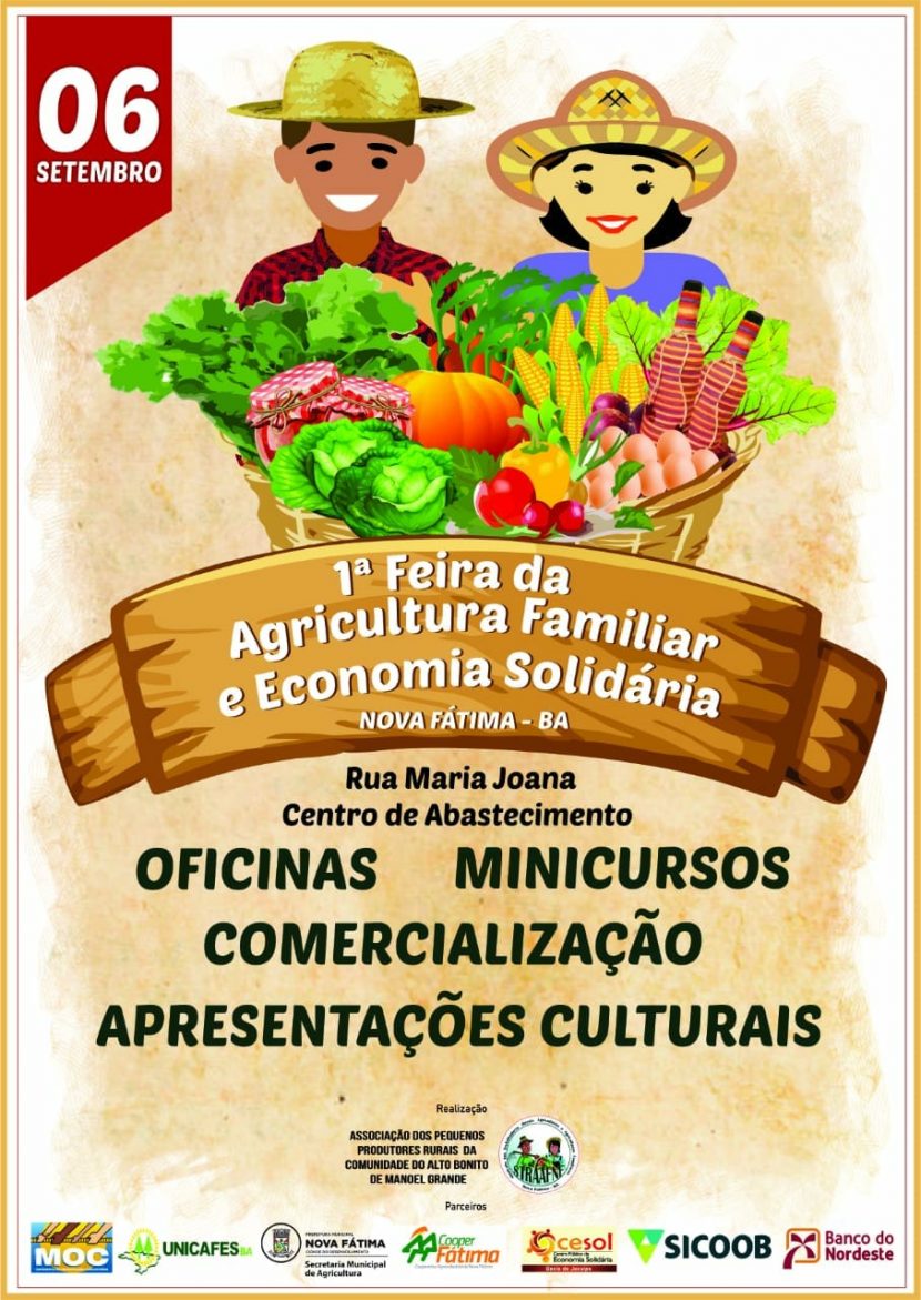 1a Feira da Agricultura Familiar e Economia Solidária do Município de Nova Fátima BA