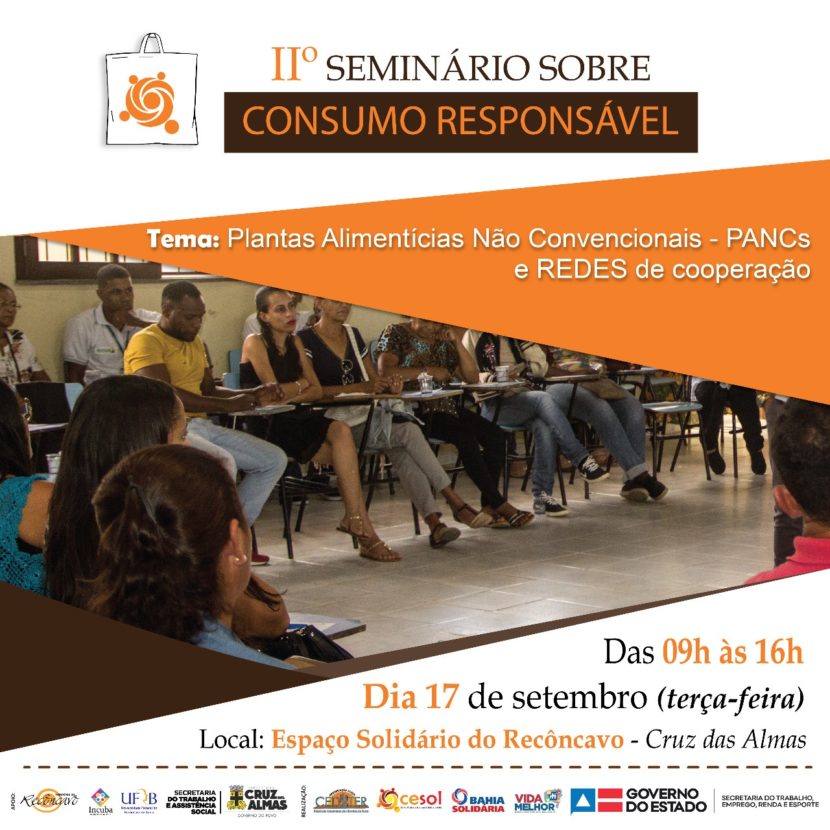 Consumo Responsável é tema de Seminário no Recôncavo da Bahia