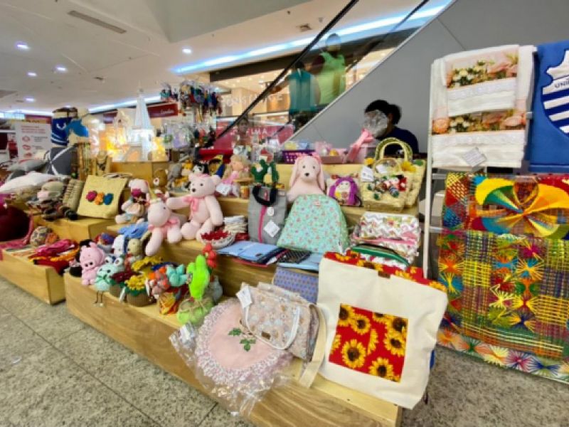 Shopping em Maceió /AL também abre espaço para comercialização de produtos da Economia Solidária