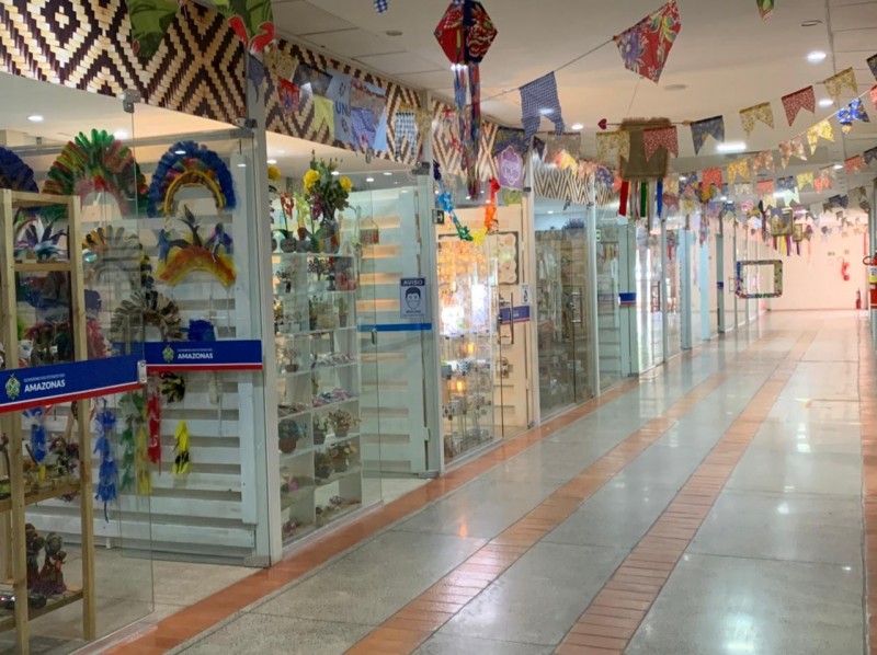 Shopping do Artesanato e Economia Solidária retoma atividades aos sábados, em Manaus/AM