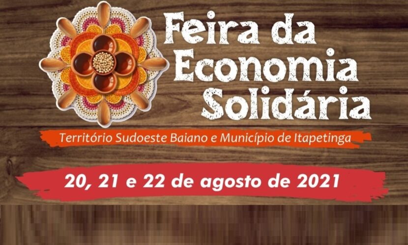Feira de Economia Solidária da Bahia será realizada em Vitória da Conquista